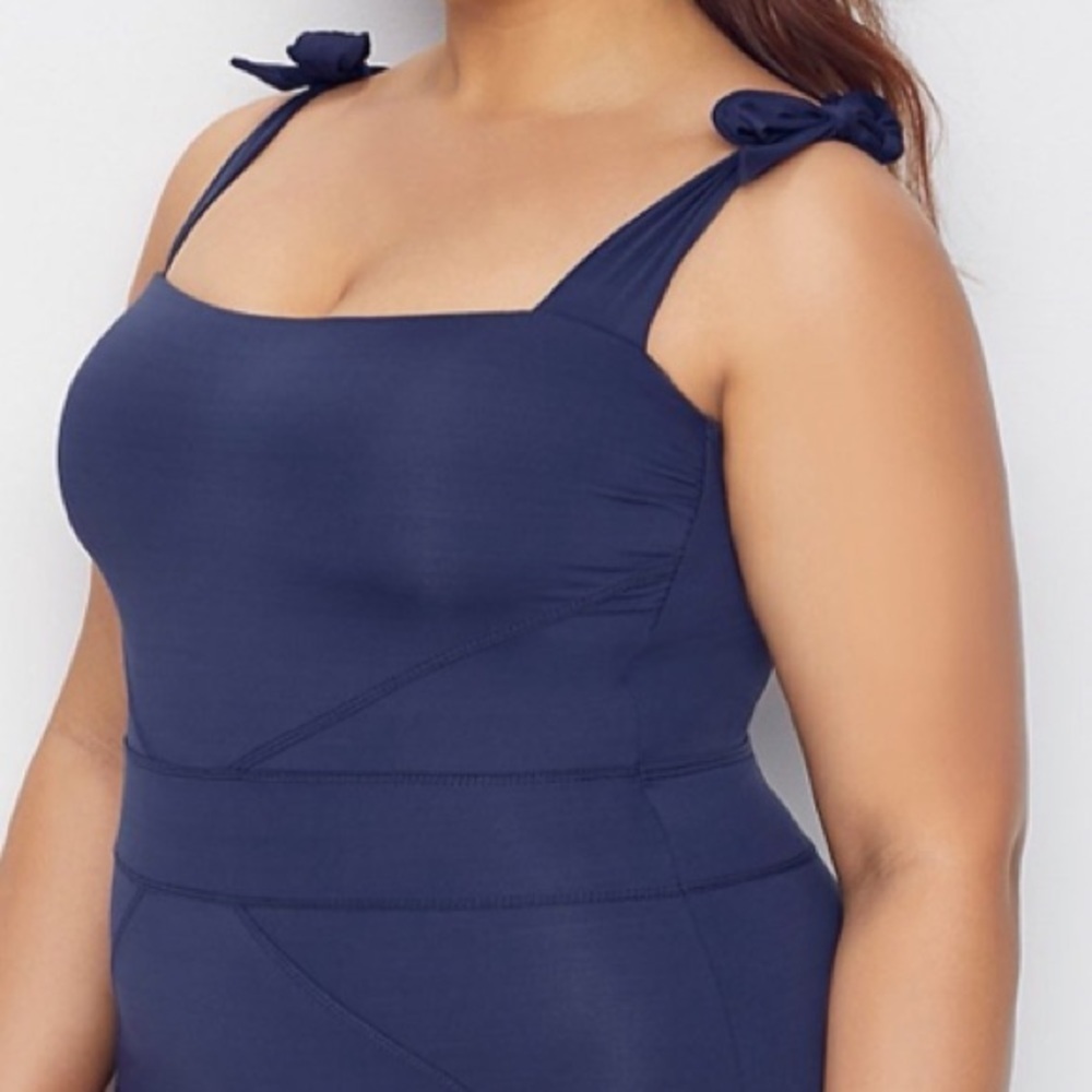 Becca Navy Color Code One Piece Swimsuit - Picture 6 of 10